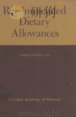 RECOMMENDED DIETARY ALLOWANCES EIGHTH EDITION（1974 PDF版）