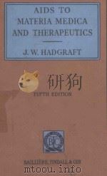 AIDS TO MATERIA MEDICA AND THERAPEUTICS FIFTH EDITION（1957 PDF版）