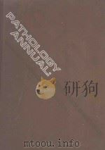 PATHOLOGY ANNUAL VOLUME 1（1966 PDF版）