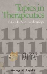 TOPICS IN THERAPEUTICS 1（1979 PDF版）