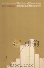 STATISTICAL EXERICISES IN MEDICAL RESEARCH（1979 PDF版）