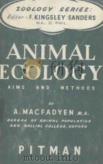 ANIMAL ECOLOGY AIMS AND METHODS（1957 PDF版）