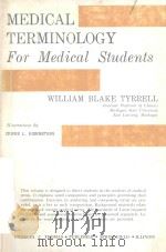 MEDICAL TERMINOLOGY FOR MEDICAL STUDENTS（1979 PDF版）