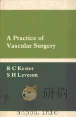 A PRACTICE OF VASCULAR SURGERY（1981 PDF版）