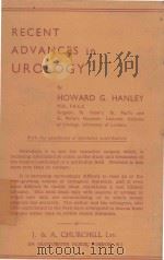 RECENT ADVANCES IN UROLOGY（1957 PDF版）