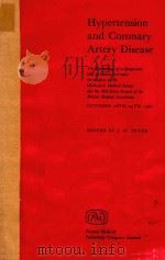 HYPERTENSION AND CORONARY ARTERY DISEASE（1961 PDF版）