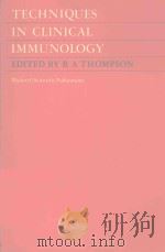 TECHNIQUES IN CLINICAL IMMUNOLOGY（1977 PDF版）