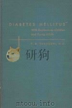 DIABETES MELLITUS（1957 PDF版）