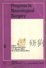 PROGRESS IN NEUROLOGCIAL SURGERY VOL.6（1975 PDF版）