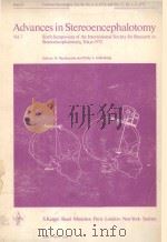 ADVANCES IN STEREOENCEPHALOTOMY VOL.7（1975 PDF版）