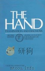 THE HAND EXAMINATION AND DIAGNOSIS AMERICAN SOCIETY FOR SURGERY OF THE HAND SECOND EDITION（1983 PDF版）