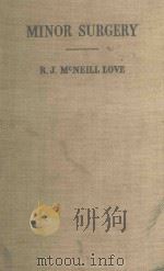 MINOR SURGERY SECOND EDITION 1944 PDF电子版封面