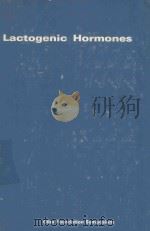 LACTOGENIC HORMONES 1972 PDF电子版封面 044300871