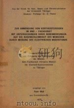 ZUR ANWENDUNG VON KORTIKOSTEROIDEN IM HNO FACHGEBIET（1975 PDF版）
