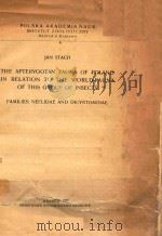 THE APTERYGOTAN FAUNA OF POLAND IN RELATION TO THE WORLD FAUNA OF THIS GROUP OF INSECTS（1957 PDF版）