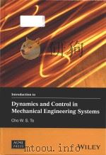 introduction to dynamics and control in mechanical engineering systems（ PDF版）