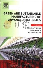 green and sustainable manufacturing of advanced materials（ PDF版）