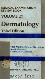 MEDICAL EXAMINATION REVIEW BOOK VOLUME 21 DERMATOLOGY THIRD EDITION（1976 PDF版）