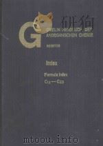 GMELIN HANDBUCH DER ANORGANISCHEN CHEMIE INDEX FORMULA INDEX VOLUME 6 C13 C23（1977 PDF版）