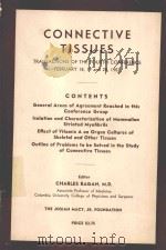 CONNECTIVE TISSUES 1953 PDF电子版封面