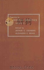 PROGRESS IN MEDICAL GENETICS VOLUME II 1962 PDF电子版封面