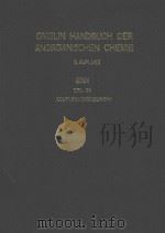 GMELIN HANDBUCH DER ANORGANISCHEN CHEMIE XINN TEIL C 6（1978 PDF版）