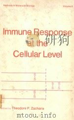 IMMUNE RESPONSE AT THE CELLULAR LEVEL（1973 PDF版）