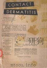 CONTACT DERMATITIS（1953 PDF版）