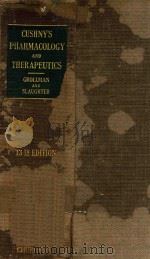 PHARMACOLOGY AND THERAPEUTICS（1947 PDF版）