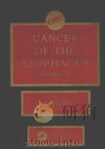 CANCER OF THE ESOPHAGUS VOLUME II（1982 PDF版）