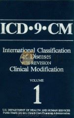 THE INTERNATIONAL CLASSIFICATION OF DISEASES 9TH REVISION CLINICAL MODIFICATOIN VOLUME 1（1980 PDF版）
