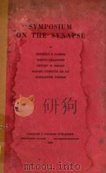SYMPOSIUM ON THE SYNAPSE（1939 PDF版）