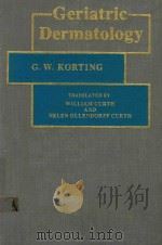 GERIATRIC DERMATOLOGY（1980 PDF版）