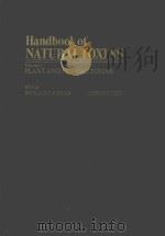HANDBOOK OF NATURAL TOXINS VOLUME 1 PLANT AND FUNGAL TOXINS（1983 PDF版）