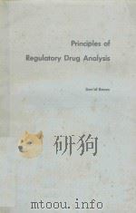 PRINCIPLES OF REGULATORY DRUG ANALYSIS（1966 PDF版）