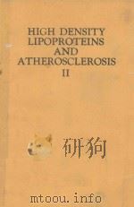 HIGH DENSITY LIPOPROTEINS AND ATHEROSCHLEROSIS II（1989 PDF版）