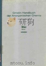 GMELIN HANDBUCH DER ANORGANISCHEN CHEMIE BLEI TEIL A 2C（1975 PDF版）