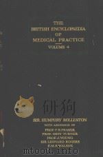 THE BRITISH ENCYCLOPAEDIA OF MEDICAL PRACTICE VOLUME 4（1943 PDF版）