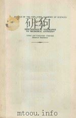 ANNALS OF THE NEW YORK ACADEMY OF SCIENCES VOLUME 181（1971 PDF版）
