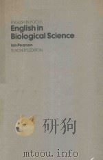 ENGLISH IN FOCUS ENGLISH IN BIOLOGCIAL SCIENCE TEACHER'S EDITION（1978 PDF版）
