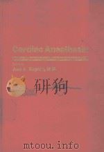 CARDIAC ANESTHESIA（1979 PDF版）