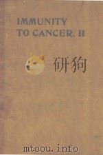 IMMUNITY TO CANCER II（1989 PDF版）