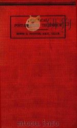 PRACTICAL POST MORTEM TECHNIQUE 1950 PDF电子版封面