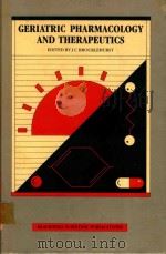GERIATRIC PHARMACOLOGY AND THERAPEUTICS（1984 PDF版）