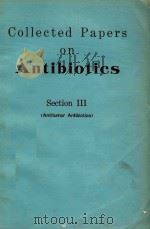 COLLECTED PAPERS ON ANTIBIOTICS SECTION III（1971 PDF版）