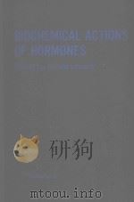 BIOCHEMICAL ACTIONS OF HORMONES VOLUME I（1970 PDF版）