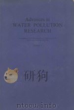 ADVANCES IN WATER POLLUTION RESEARCH VOLUME 1 1971 PDF电子版封面 S.H.JENKINS