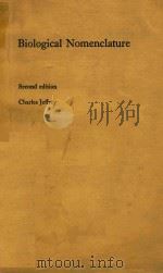 BIOLOGICAL NOMENCLATURE SECOND EDITION（1977 PDF版）