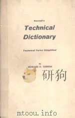 GERRISH'S TECHNICAL DICTIONARY TECHNICAL TERMS SIMPLIFIED（1976 PDF版）