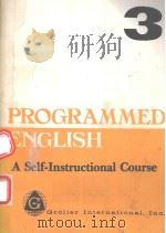 PROGRAMMED ENGLISH A SELF INSTRUCTIONAL COURSE BOOK 3（1978 PDF版）